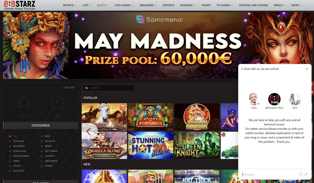 888 Starz Gambling Enterprise Online